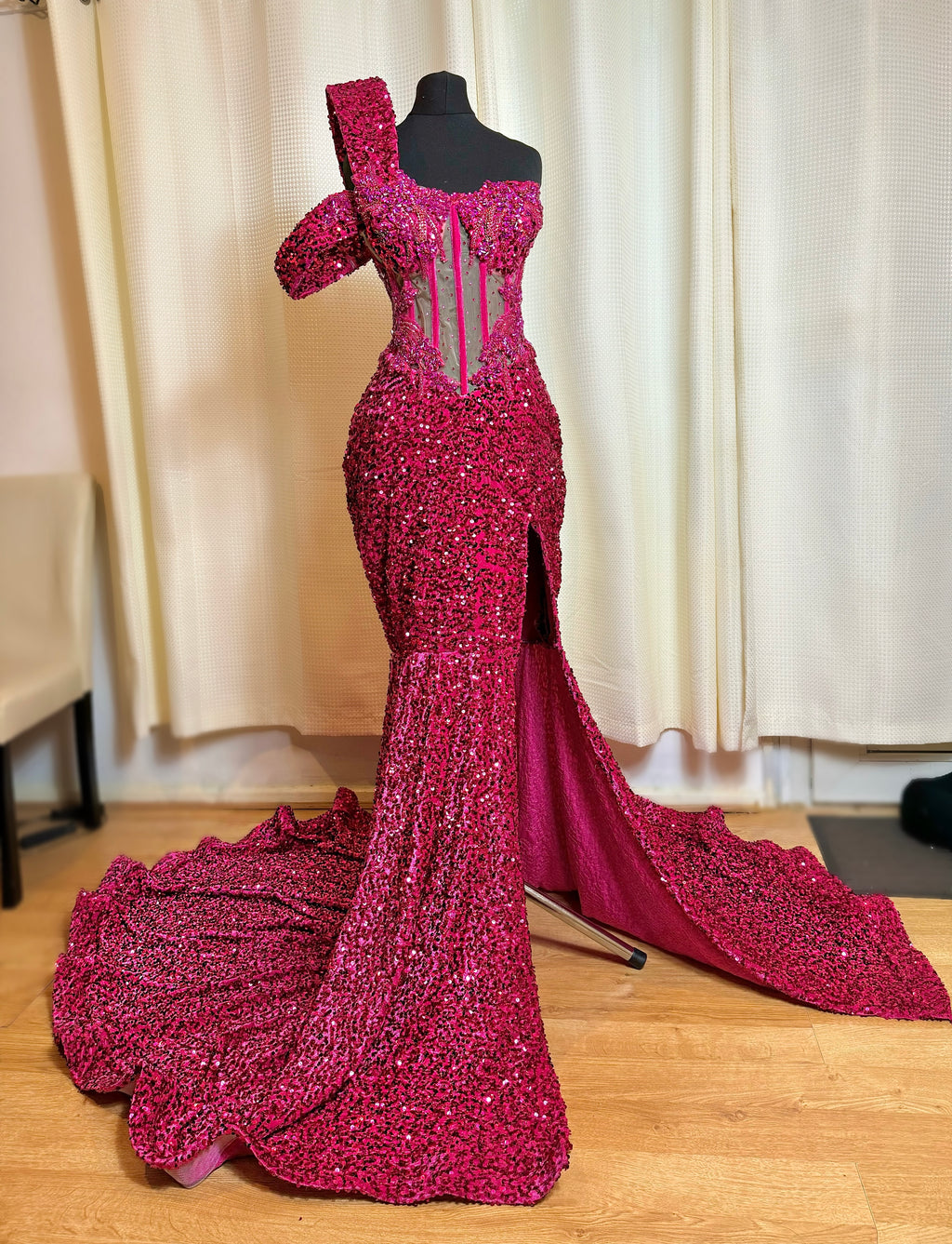 Rihanna Sequin dress